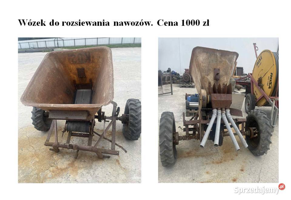 Wózek do rozsiewania nawozów Dębe Wielkie