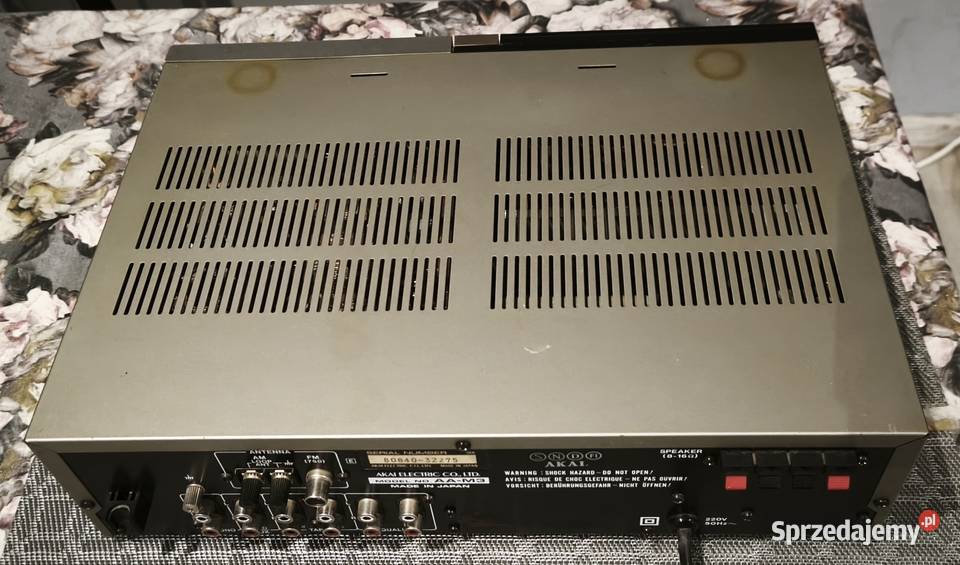Amplituner vintage AKAI model AAM3 sprawdzony Piotrków Trybunalski