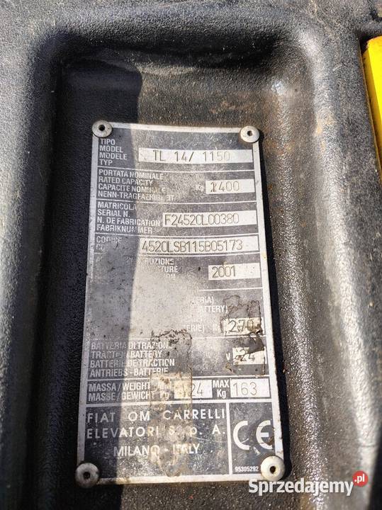 Elektryczny wózek paletowy Nowy Dwór Gdański