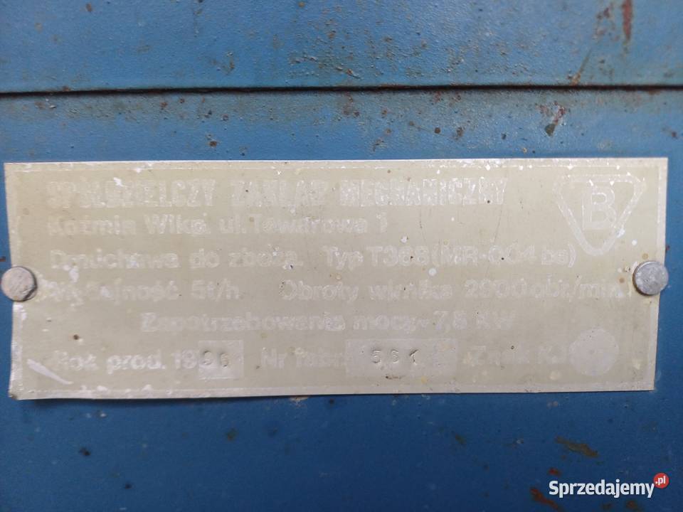 Dmuchawa do zboża 5th Września sprzedam