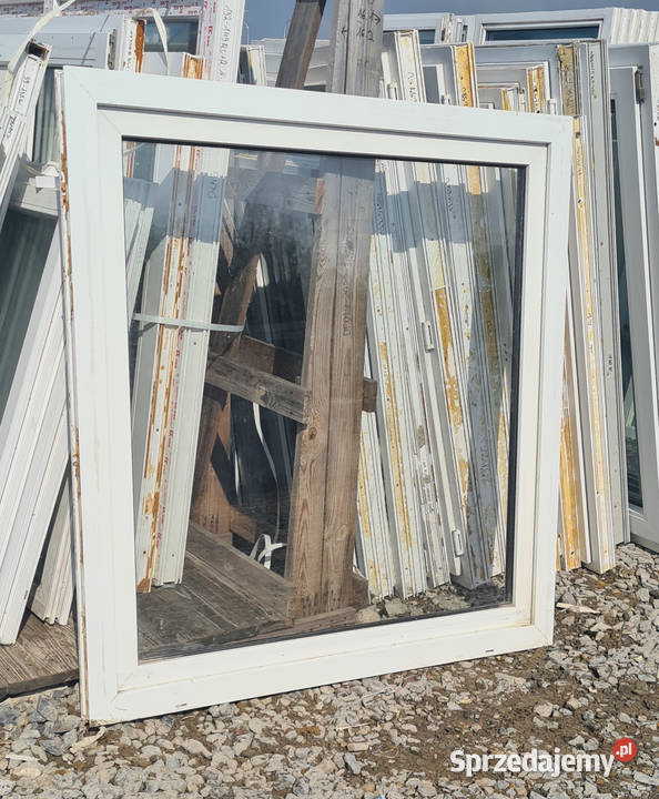 OKNA KacprzaK OKNO PCV 128X135 Używane Siedlce