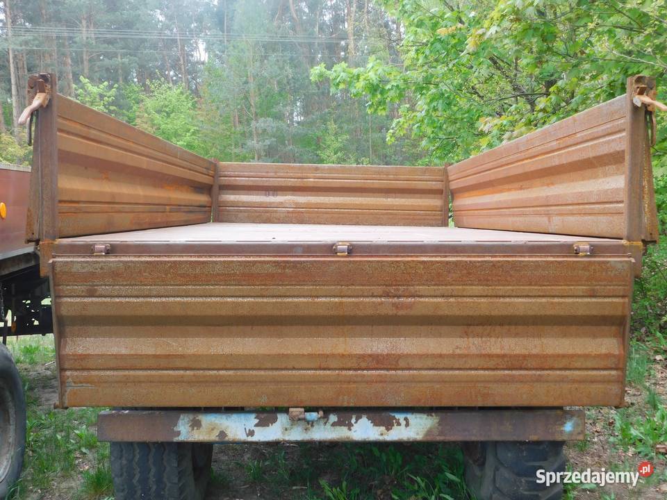 Przyczepa BRANDYS BSS 8 ton dokumenty Osjaków