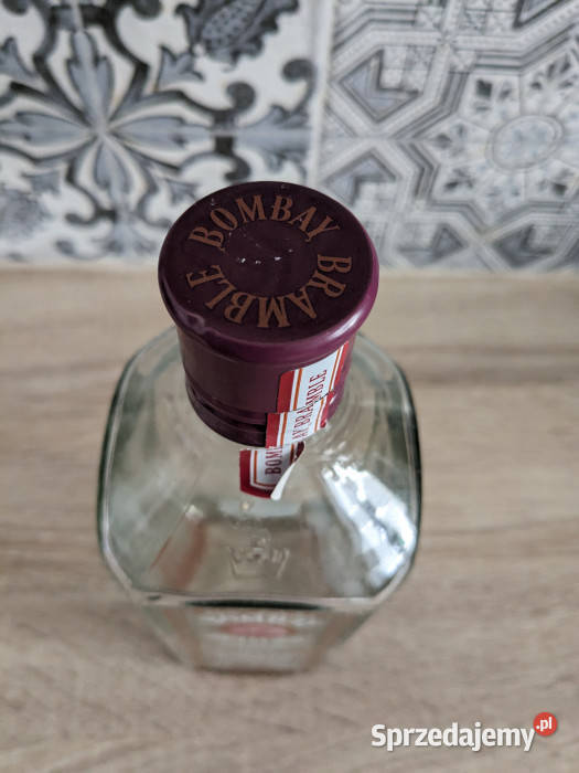 Bombay Gin 07l PUSTAkolekcjonerska Pozostałe