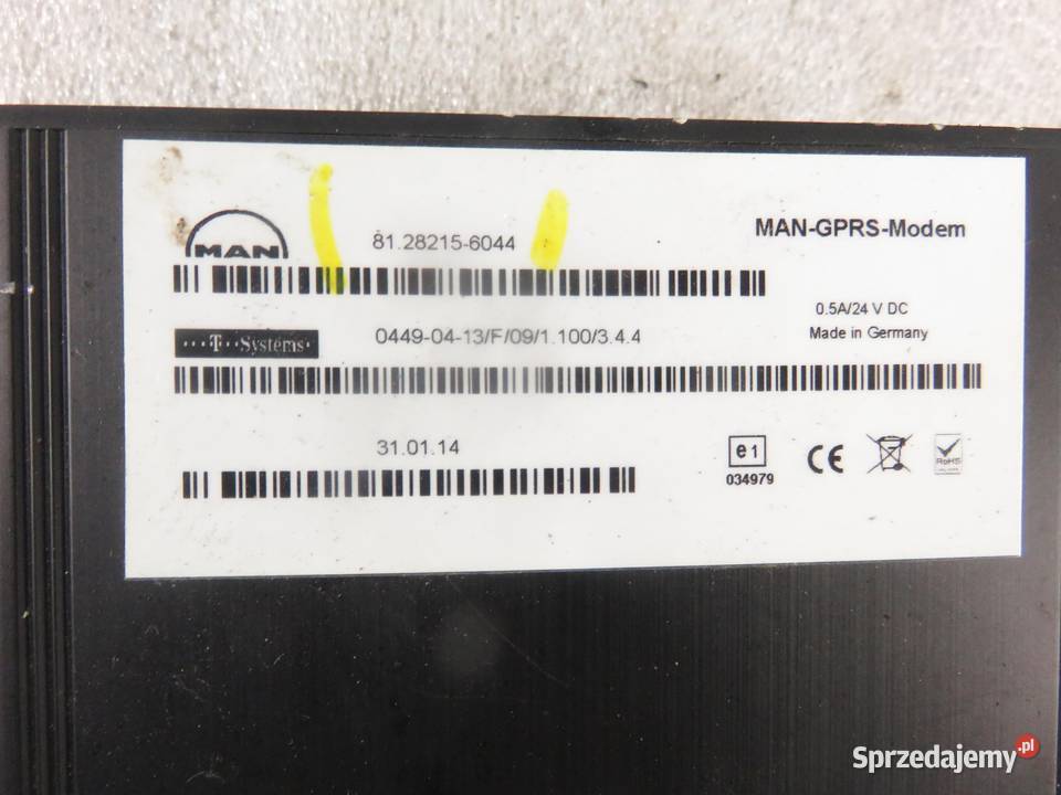 MODUŁ GPS MAN TGX I 81282156044 osobowe