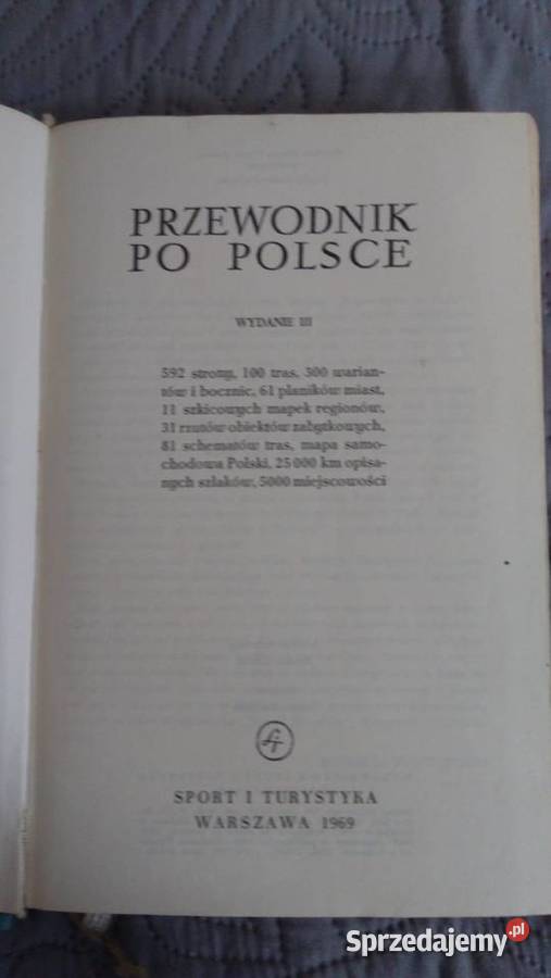 PRZEWODNIK POLSCE MAPKA Roman Łysiak Warszawa sprzedam