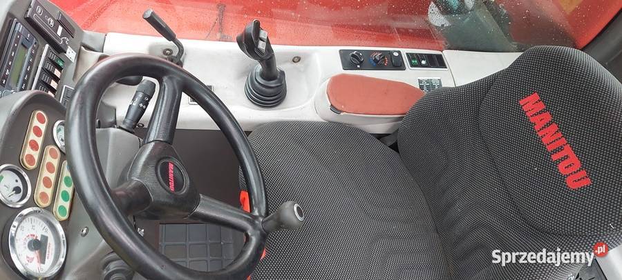 Manitou ładowarka teleskopowa nowe opony Wręczyca Wielka