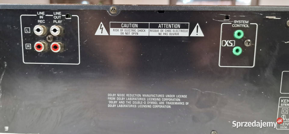 Kenwood KXW 5040 KXW5040 magnetofon cassette Międzychód sprzedam