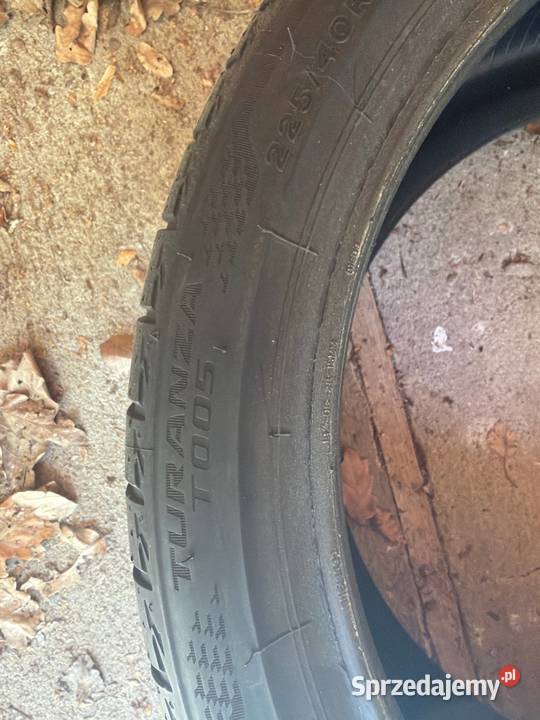 2x Bridgestone Turanza T005 22540 R18 92Y 225