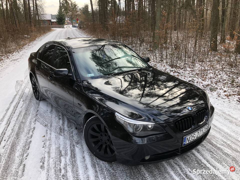 BMW E60 20 D 2007r NAVI SKORY XENON warmińsko-mazurskie