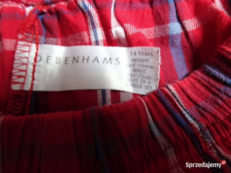 DEBENHAMS spodnie do spania piżama Bawełna 36 S Inna marka Nowy Sącz