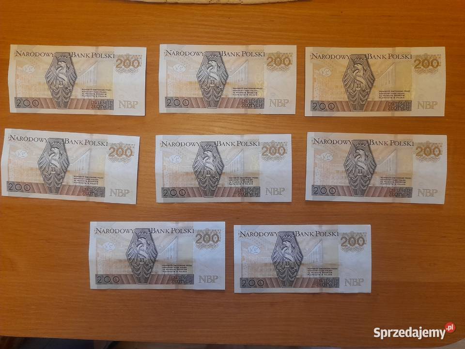 Banknot kolekcjonerski o nominale 200 CU Numizmatyka Oleśnica