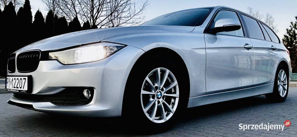 BMW 316 F31 niski przebieg 197tkm serwisowany Rok produkcji 2014 wielkopolskie Poznań