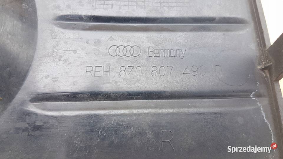 KRATKA ZDERZAKA PRAWA AUDI A2 8Z0807490D Atrapy Międzychód sprzedam