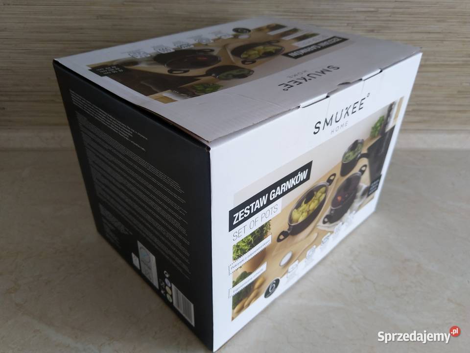 NAJTANIEJ Zestaw Garnków Karbowanych 6el Garnki i szybkowary śląskie Zabrze