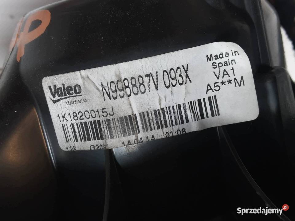 DMUCHAWA NAWIEWU REZYSTOR EU KOMPLET 1K1820015J
