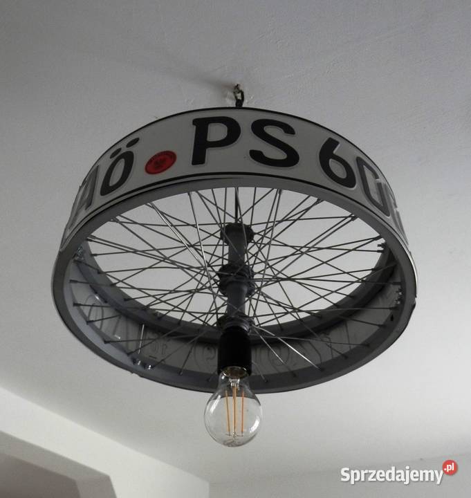 Lampa sufitowa żyrandol industrial Loft Felga Szczecinek