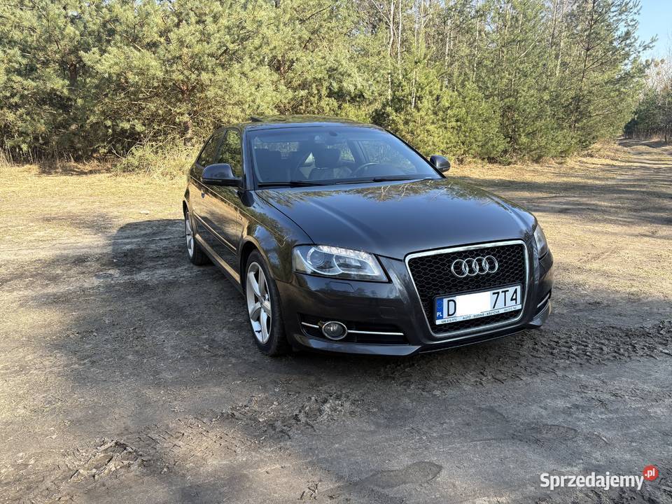 Audi A3 sline 8p 20tdi CR 170 DSG stronic 2009 centralny zamek Jelcz-Laskowice