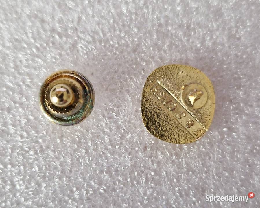 3 żółte przypinkipiny Warszawa