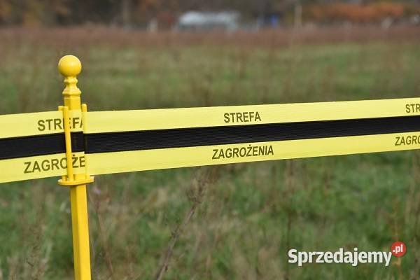 STREFA ZAGROŻENIA taśma ostrzegawczo