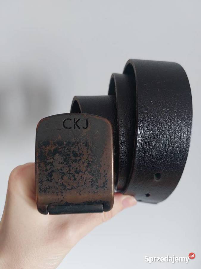 pasek męski Calvin Klein 105 Rozmiar uniwersalny wielkopolskie Poznań