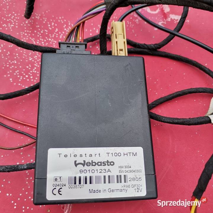 Moduł sterownik webasto Telestart T100 HTM plus osobowe Gubin sprzedam