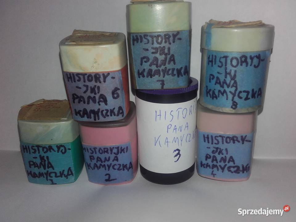 Bajki HISTORYJKI PANA KAMYCZKA na rzutnik PRL