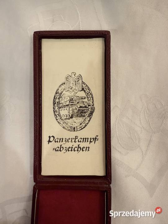 Pancerna Odznaka Szturmowa Panzerkampfabzeichen sprzedam