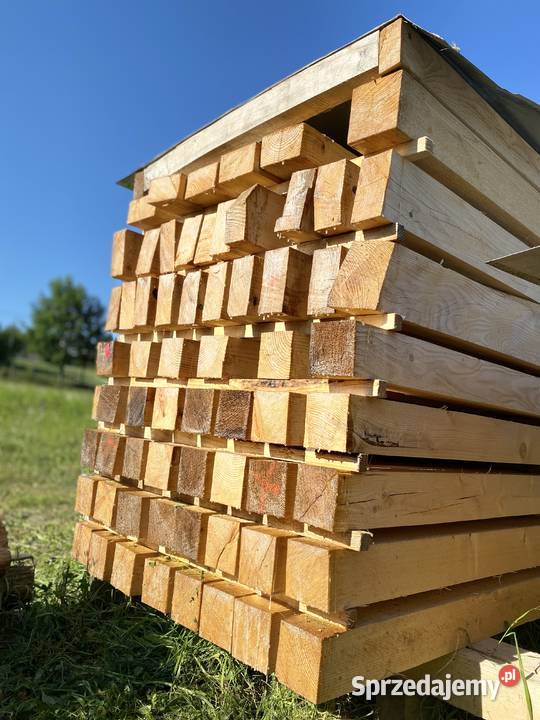 Kantówka Strugana Sucha Fazowana 10x10 12x12 małopolskie