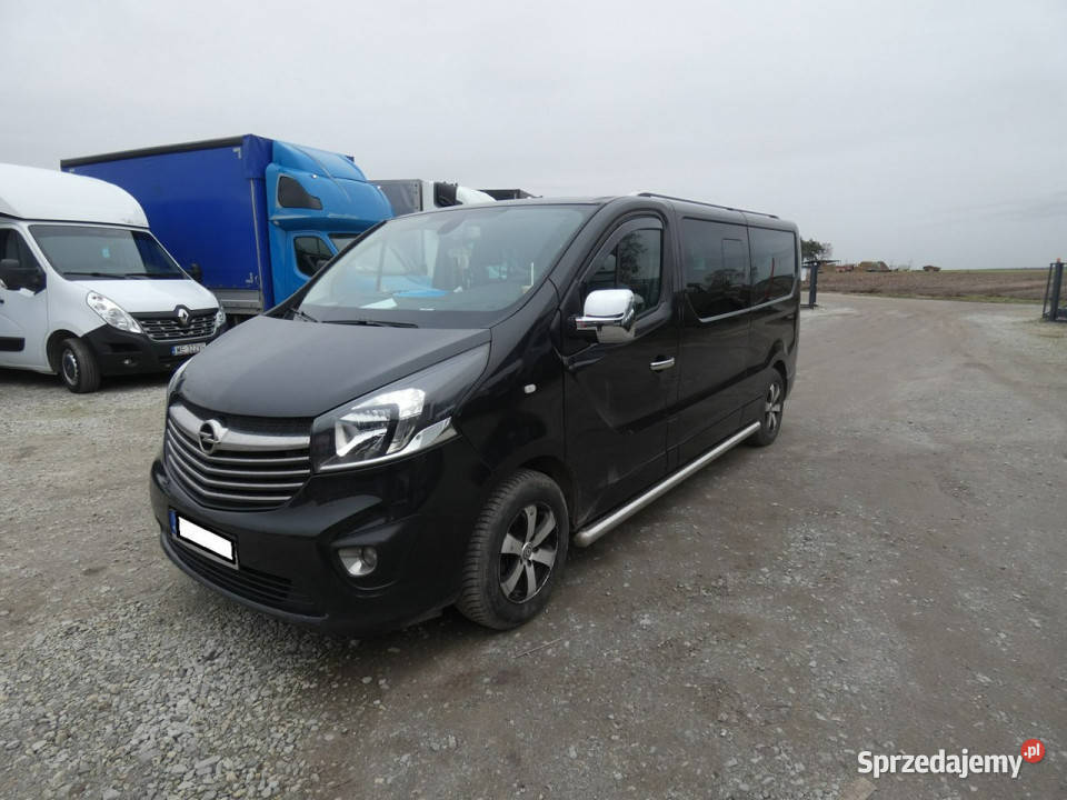 Opel Vivaro vivaro long 9 osobowy II 20142019 czarny Raszków
