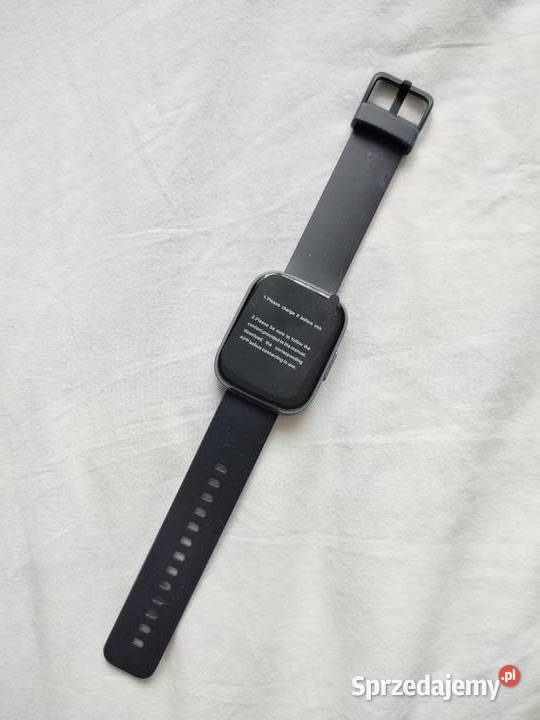 Smartwatch inteligentny zegarek unisex czarny Częstochowa