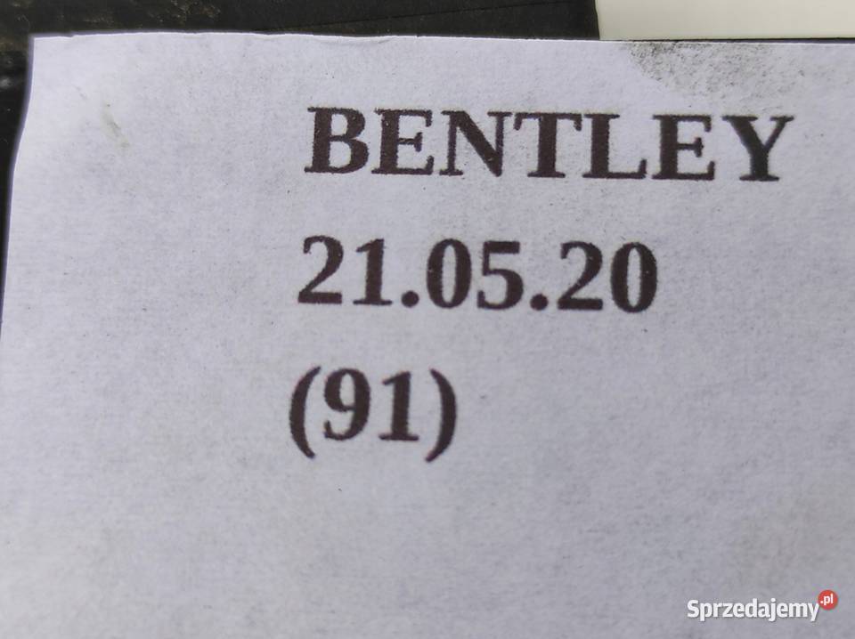 MODUŁ POMPY PALIWA BENTLEY CONTINENTAL GT II Nowy Tomyśl