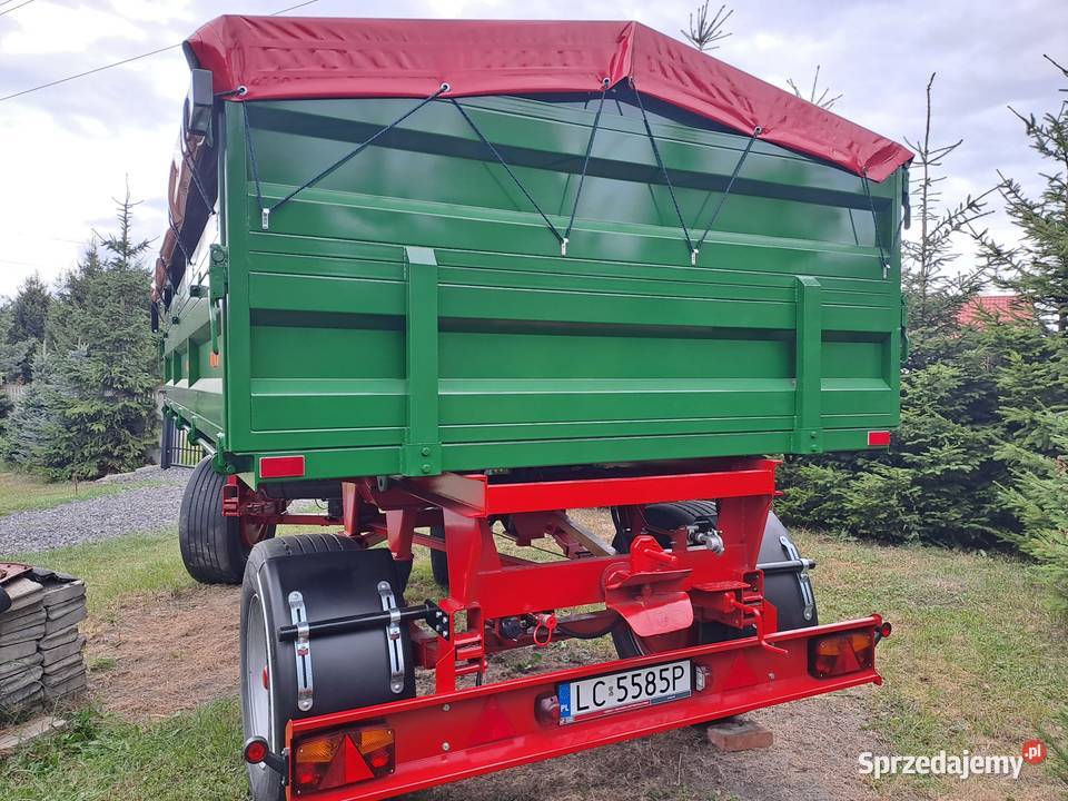 Przyczepa HW 6011 wywrotka Maszyny rolnicze lubelskie Chełm sprzedam