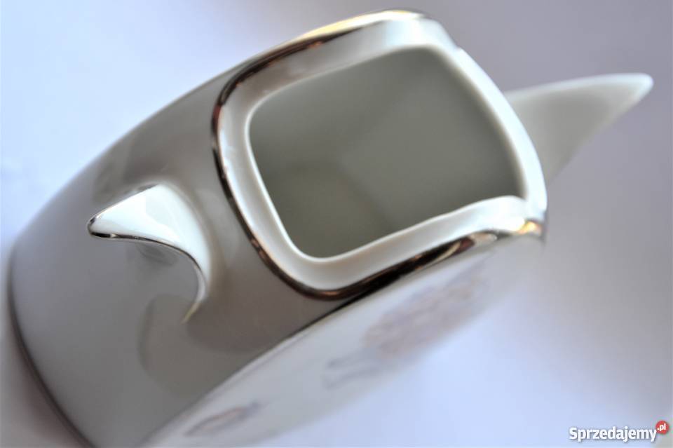 Cukiernica płaska Art Deco Limoges Francja Warszawa