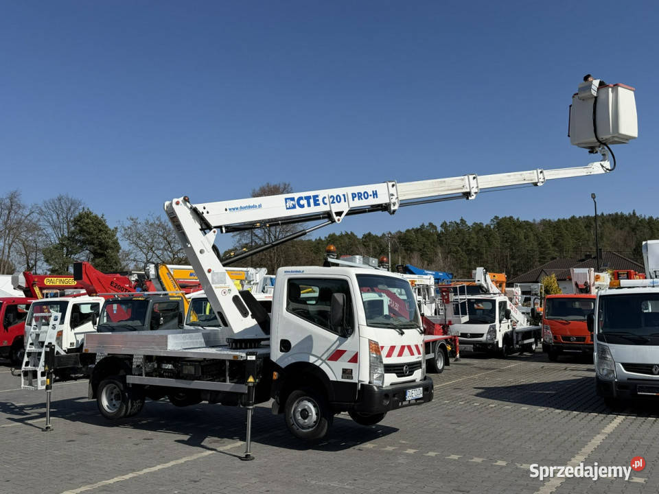 Nissan Cabstar Podnośnik Koszowy 20m CTE 201 PRO wspomaganie kierownicy sprzedam