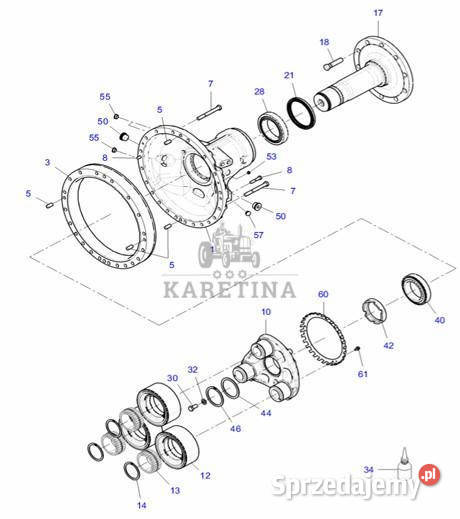 Fendt 930 933 936 942 GEN 6 7 Zwolnica Obudowa