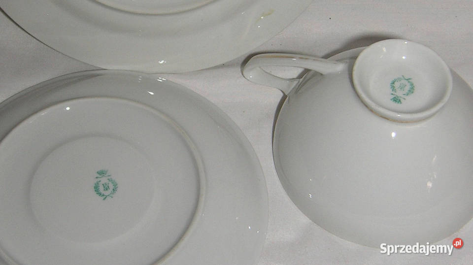 filiżanka vintage trio Hadrich und SohnD23 dolnośląskie Bartków sprzedam