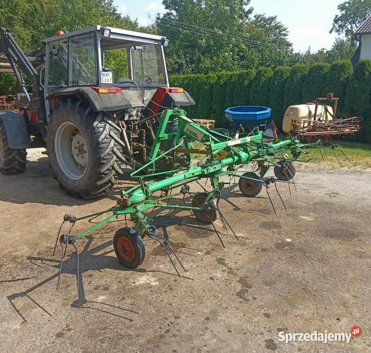 Przewracarka przetrząsacz karuzelowy Stoll Z 550 Pisarzowa