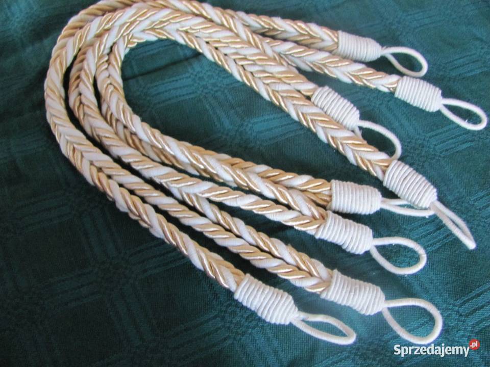 obejma upinacz do zasłon chwost sznur