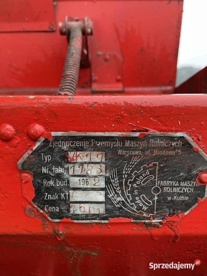 Siewnik do zboża drelka 17 lejków Sadzenie/siewniki Suszec