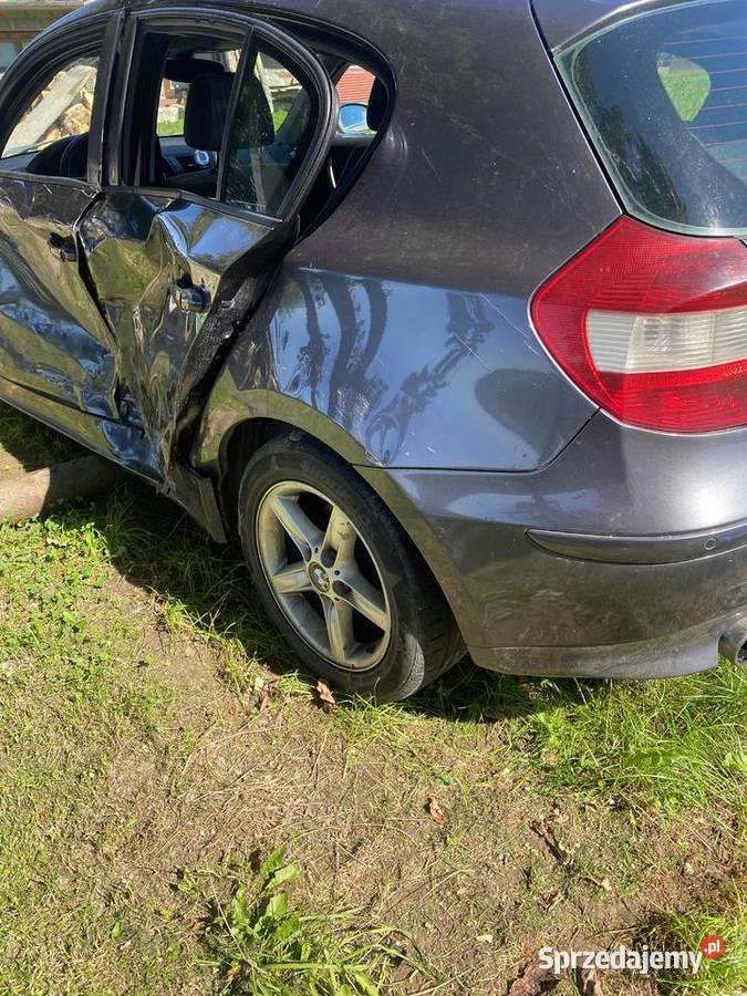 BMW seria 1 uszkodzony Raba Wyżna