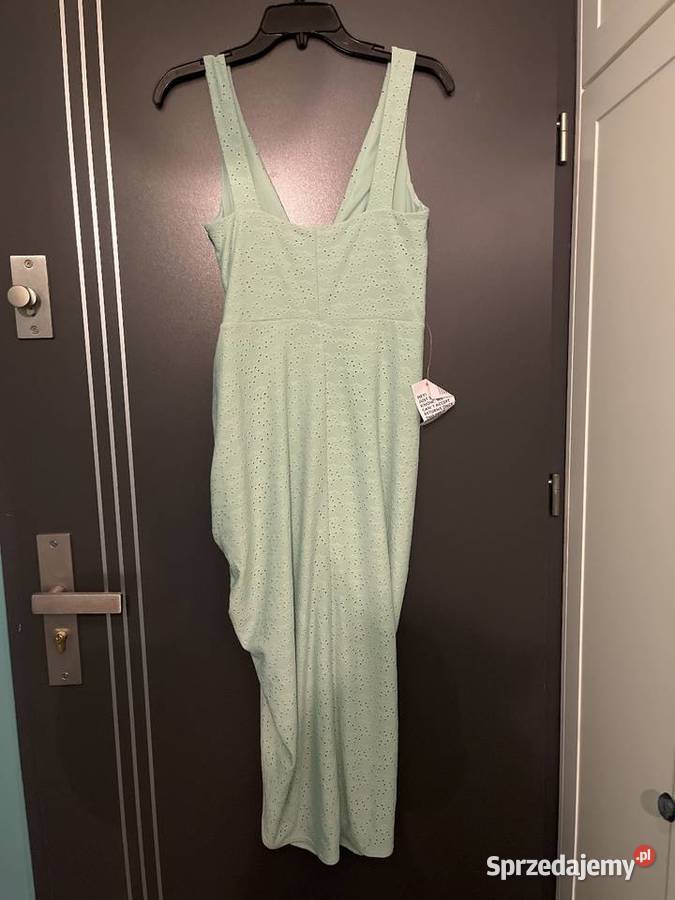 Asos sukienka koktajlowa mietowa marszczona nowa zachodniopomorskie Choszczno