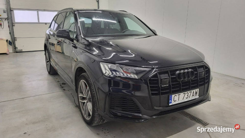 Audi Q7 60 TFSI e Quattro S Line Tiptr III 2015 światła przeciwmgielne Grójec