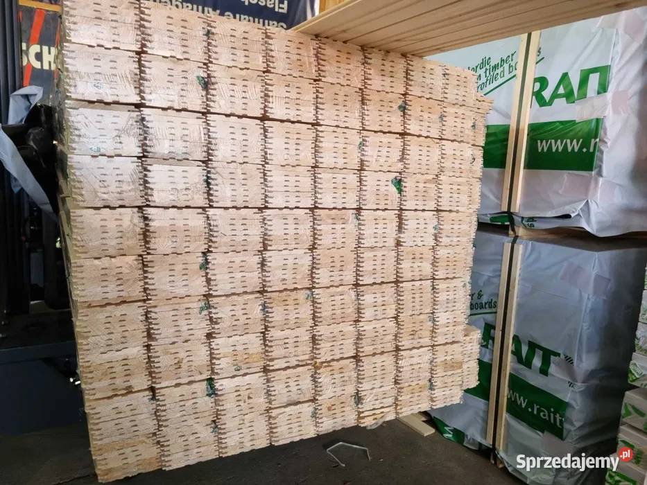 PODBITKA BOAZERIA ŚWIERKOWA 14X121 KLASA AB Ściany i elewacje Prusice