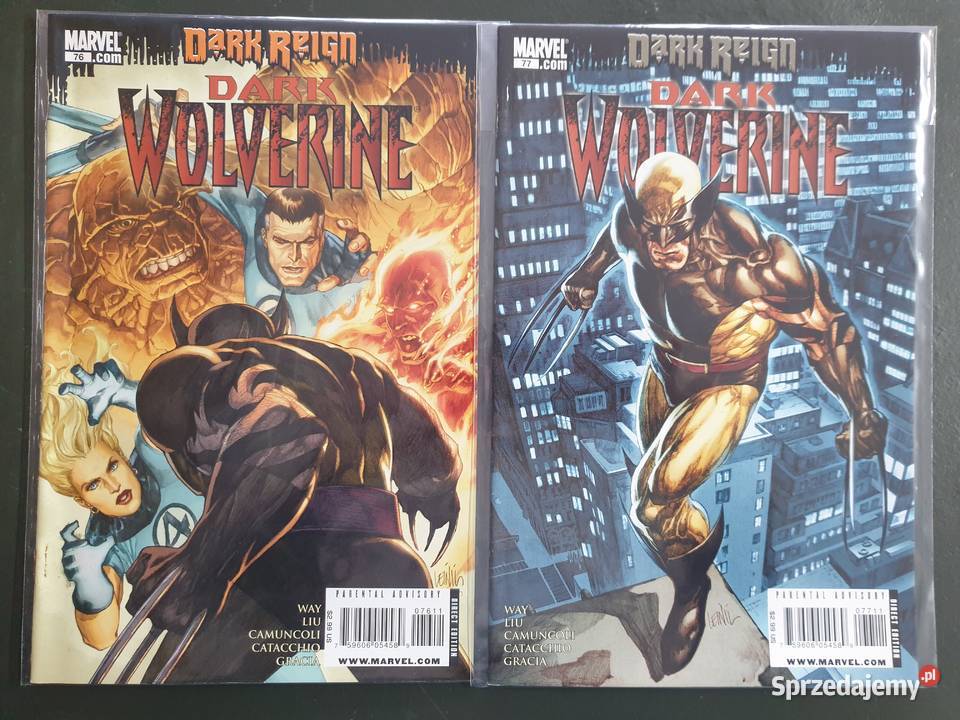 Wolverine zestaw 14 oryginalnych komiksów Marvel Superbohaterowie Gdynia