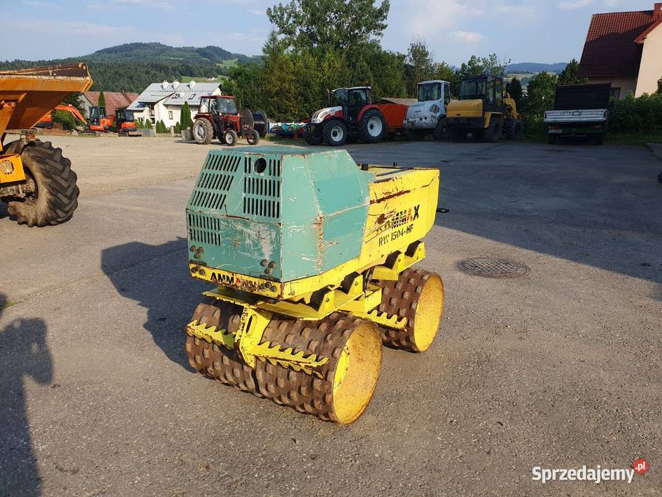 WALEC OKOŁKOWANY RAMMAX RW 1504HF Maszyny budowlane Mszana Dolna