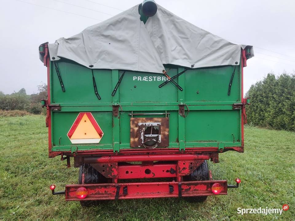 Przyczepa wywrotka tandem Praestbro T 1058