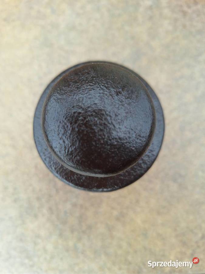 Stary odważnik do wagi ciężarek żeliwny 2 Antyki Gdańsk