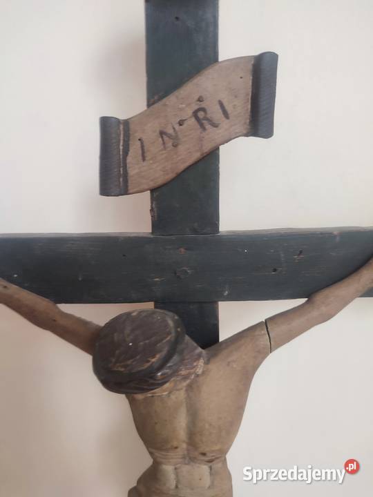 XlXwieczny drewniany krzyż z Matką Boską Dulcza Wielka sprzedam