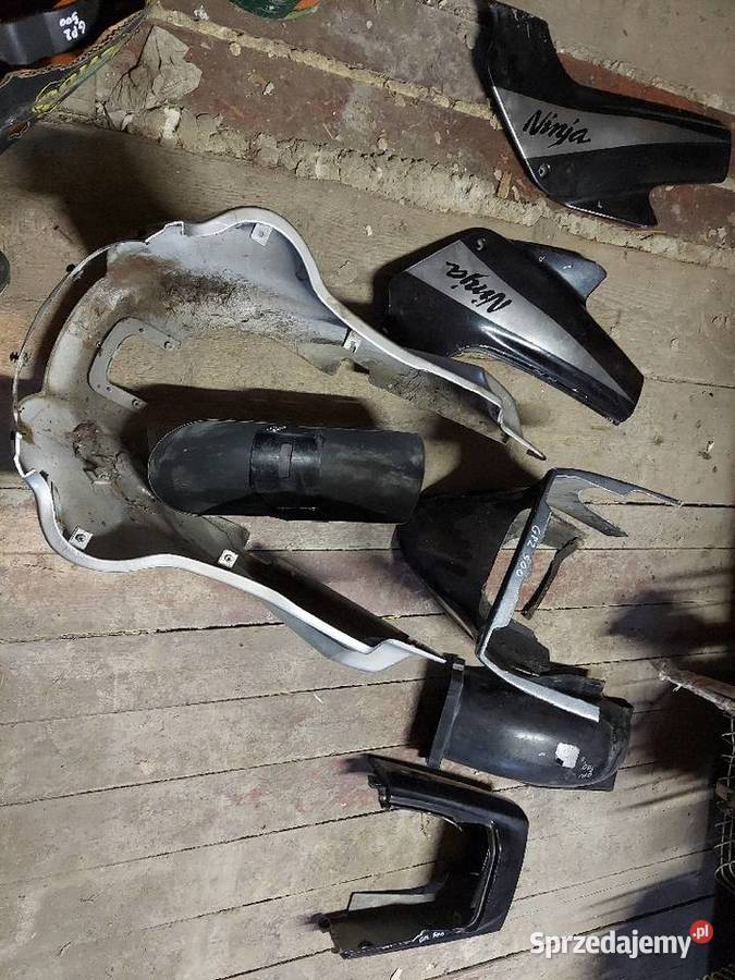 Kawasaki GPZ 500 s plastiki pług czasza boczki Jelenia Góra