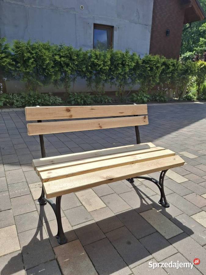 Ławka ogrodowa solidna Wrocław